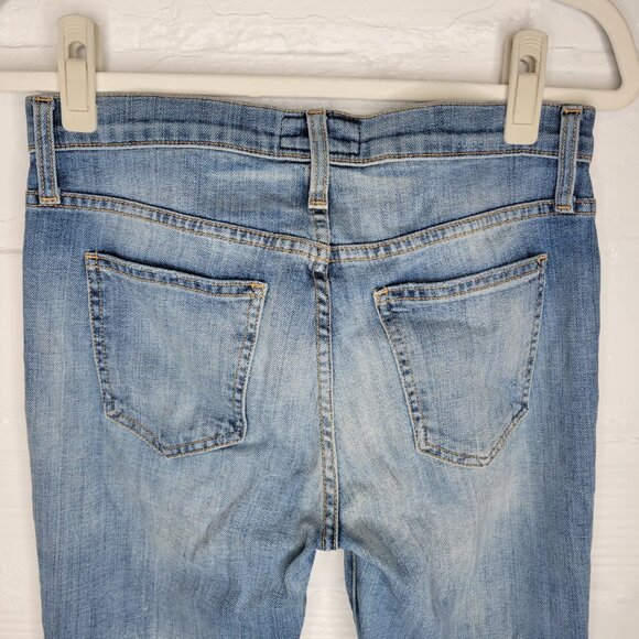 Current Elliott Women's Size 25 Jeans The Traveler Button Fly Distressed - Picture 4 of 6